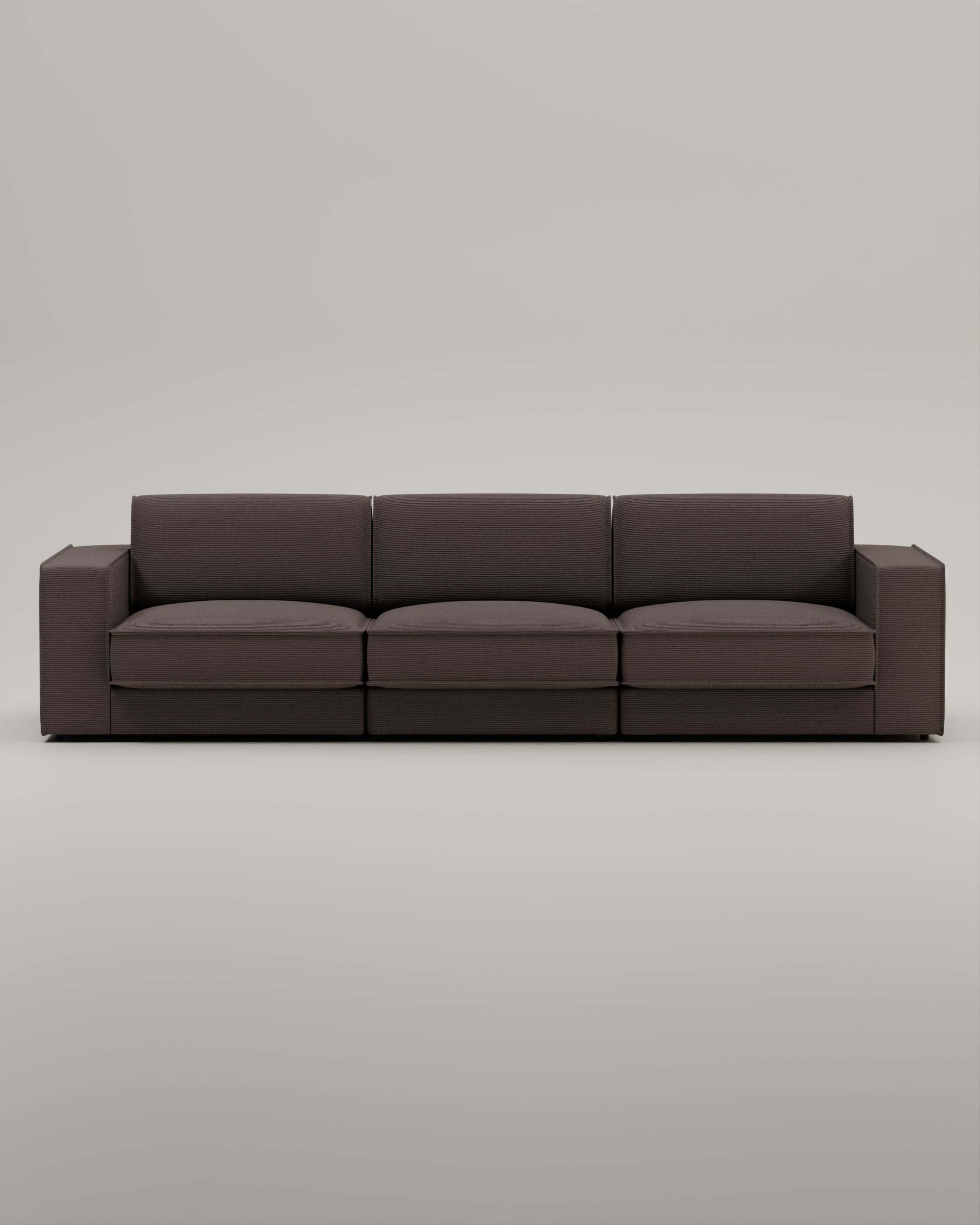 Modulares Sofa Terra 3-Sitzer mit Schlaffunktion
