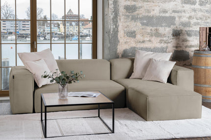 Canapé modulable Harvey L avec fonction sommeil