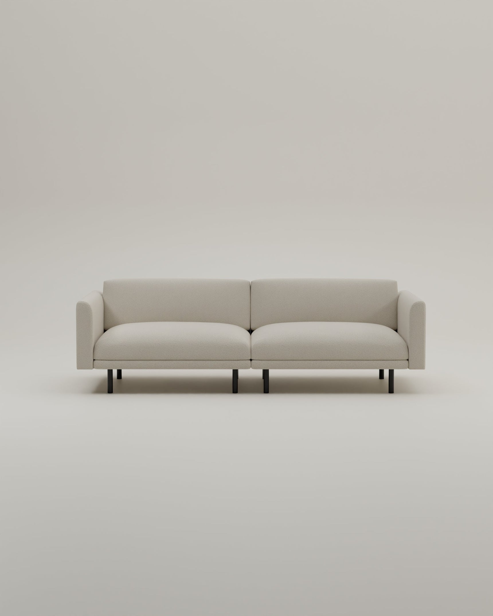 Stoffbezug - Modulares Sofa Aera 2.5-Sitzer mit Schlaffunktion