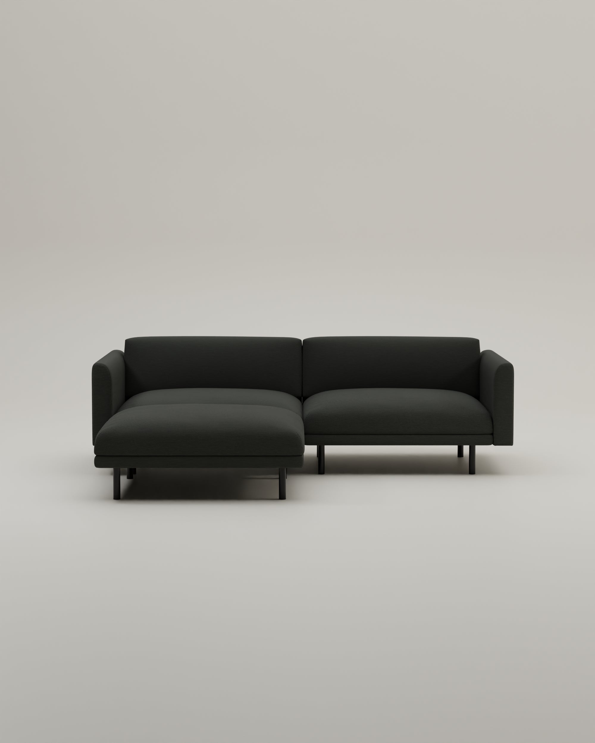 Aera 2.5-seater modular sofa with ottoman and sleeping function