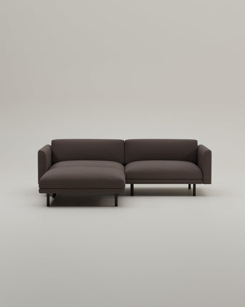 Modulares Sofa Aera 2.5-Sitzer mit Hocker und Schlaffunktion