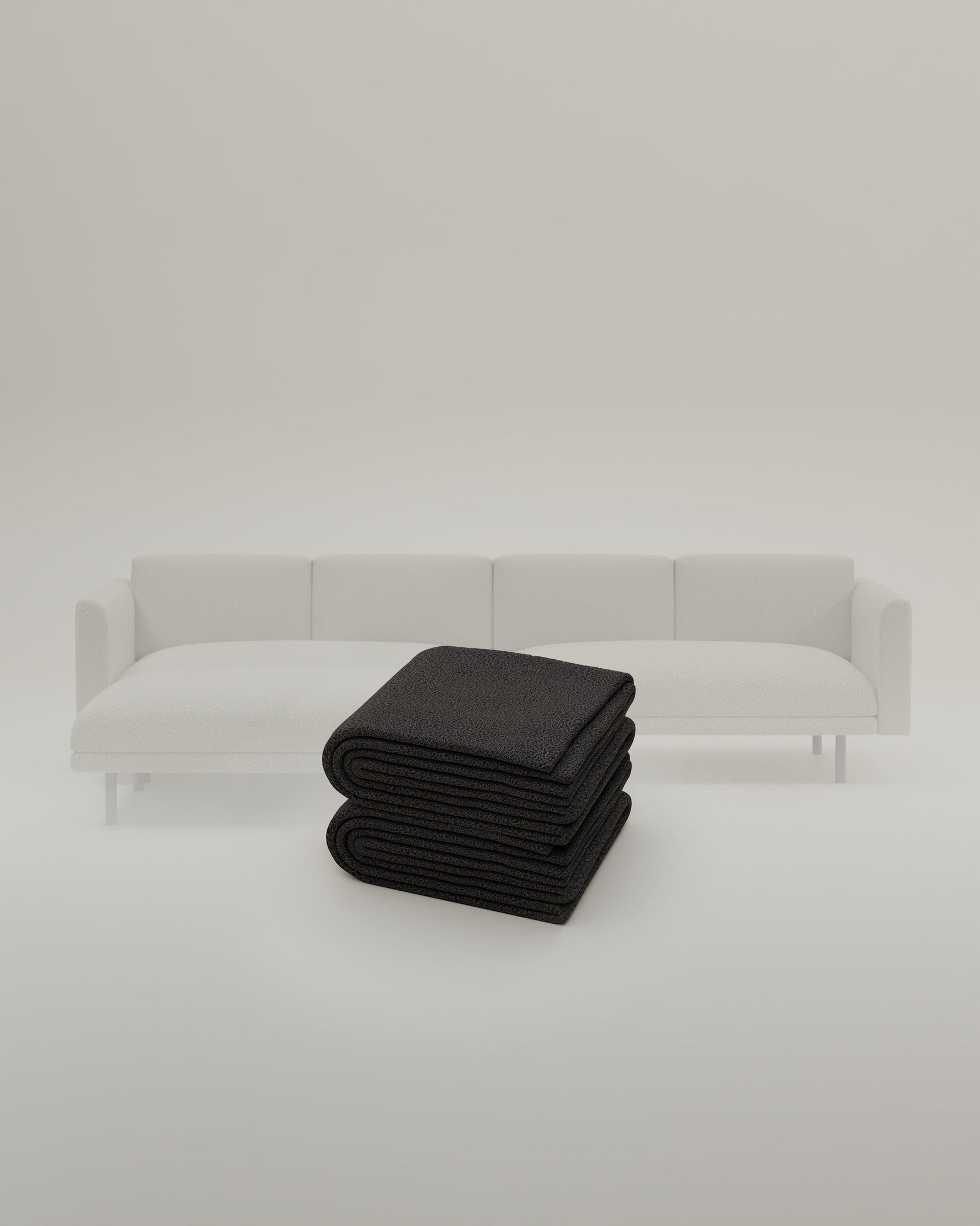 Fabric cover - Aera 3-seater modular sofa with stool