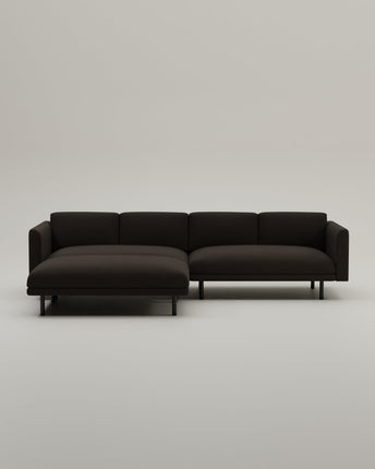Modulares Sofa Aera 3-Sitzer mit Hocker und mit Schlaffunktion