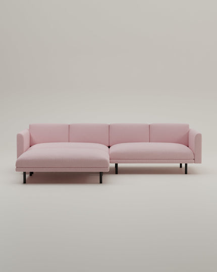 Aera 3-seater modular sofa with ottoman with sleeping function