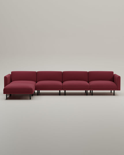 Aera 5-seater modular sofa with sleep function