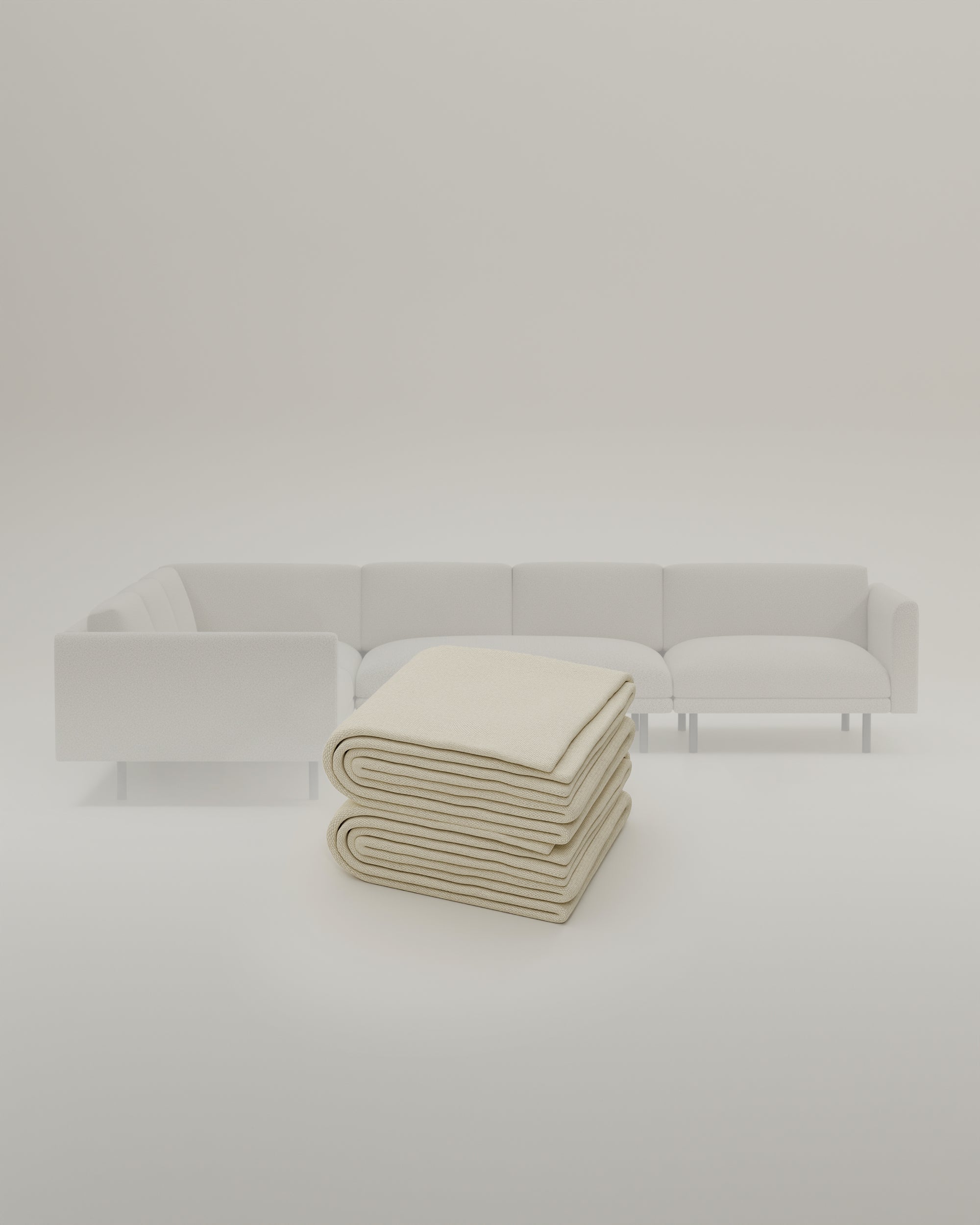 Housse en tissu - Canapé modulable Canapé d'angle Aera XL