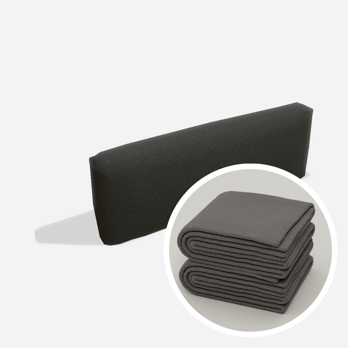 Stoffbezug - Aera K2 – Cord / Anthrazit