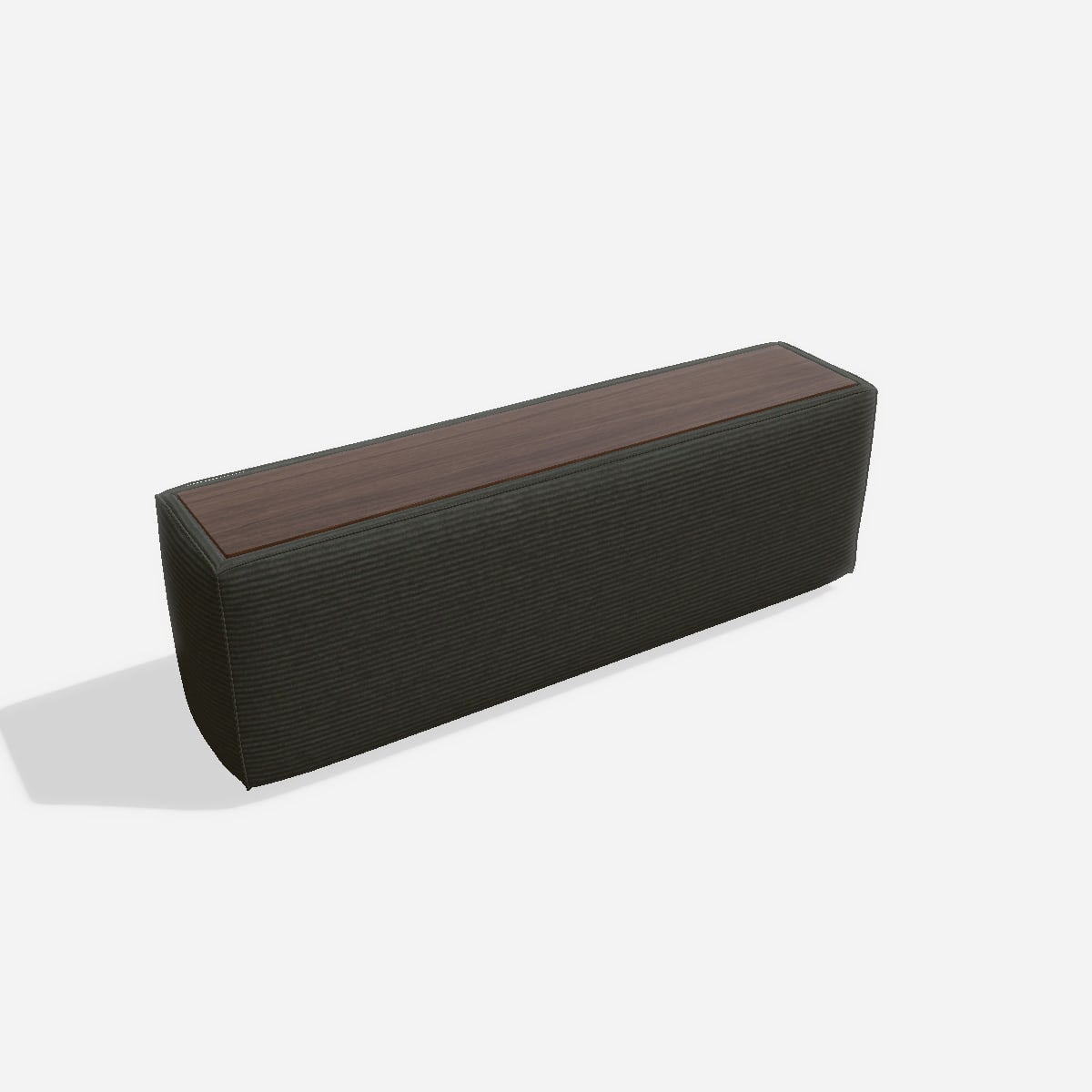 Harvey Tisch 116x30 (dunkel) – Cord / Anthrazit