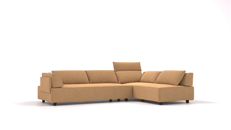 Louis L modular sofa with sleep function - fabric Nova