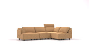 Louis M modular sofa with sleep function - fabric Nova