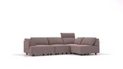 Louis M modular sofa with sleep function - fabric Nova