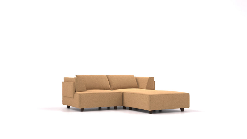 Louis S modular sofa with sleep function - fabric Nova