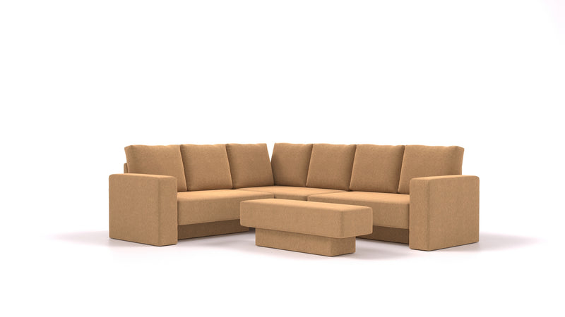 Rachel modular sofa with sleep function - fabric Nova