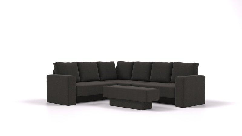 Modulares Sofa Rachel mit Schlaffunktion - Stoff Nova