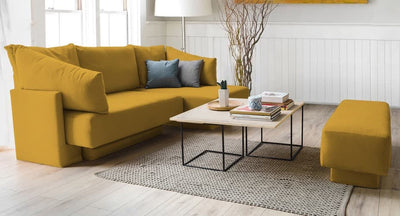 Revêtement tissu - Canapé modulable Samantha