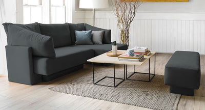 Revêtement tissu - Canapé modulable Samantha