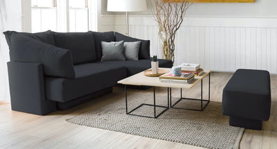 Revêtement tissu - Canapé modulable Samantha