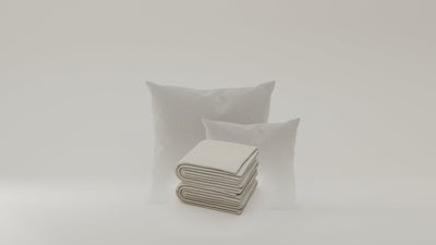 Cloud-Bouclé / 1x 50x50cm / 1x 70x70cm