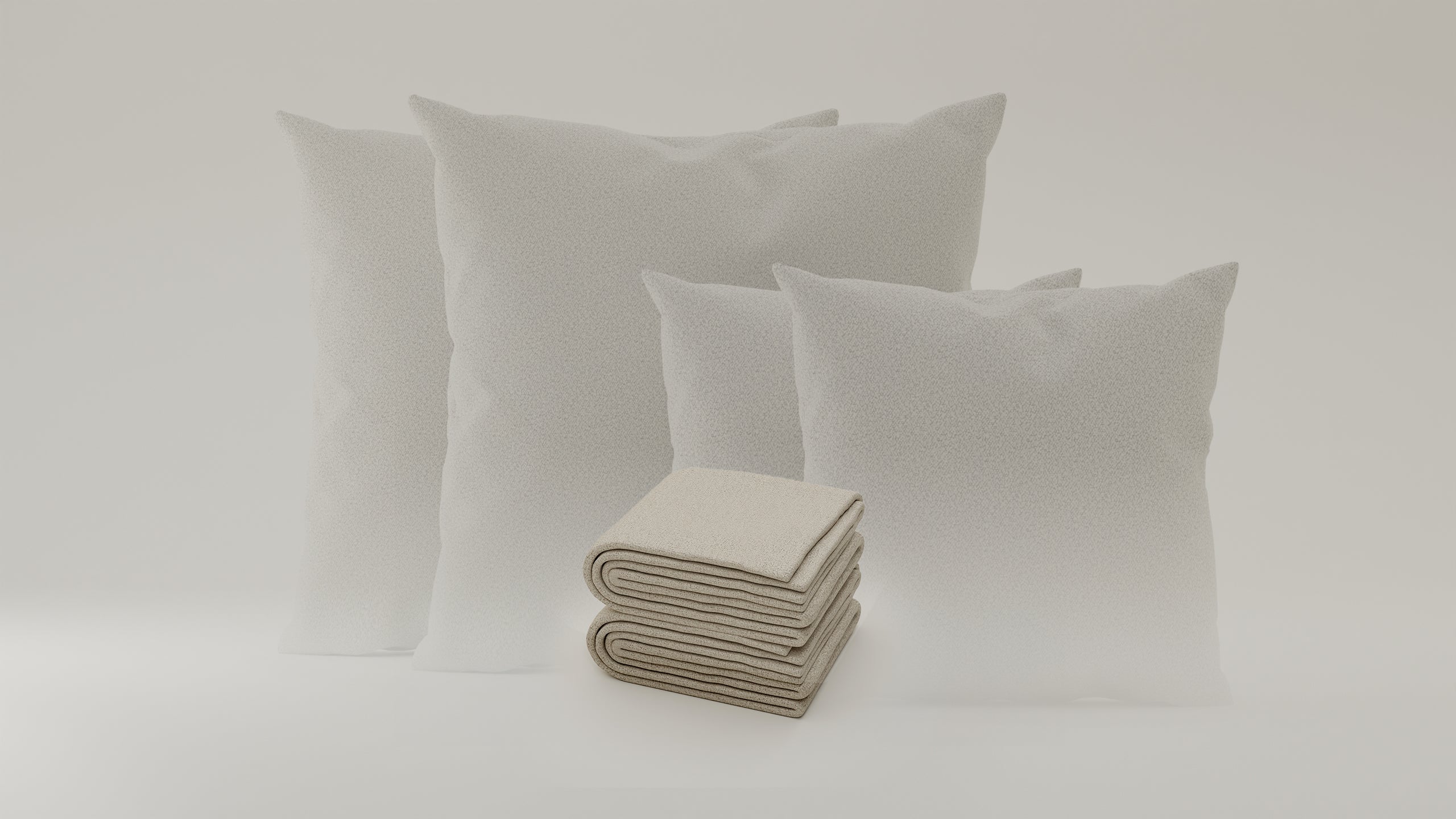 Stoffbezug - Kissen Set 3