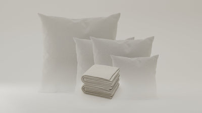 Cloud-Bouclé / 1x 50x50cm / 2x 70x70cm / 1x 100x100