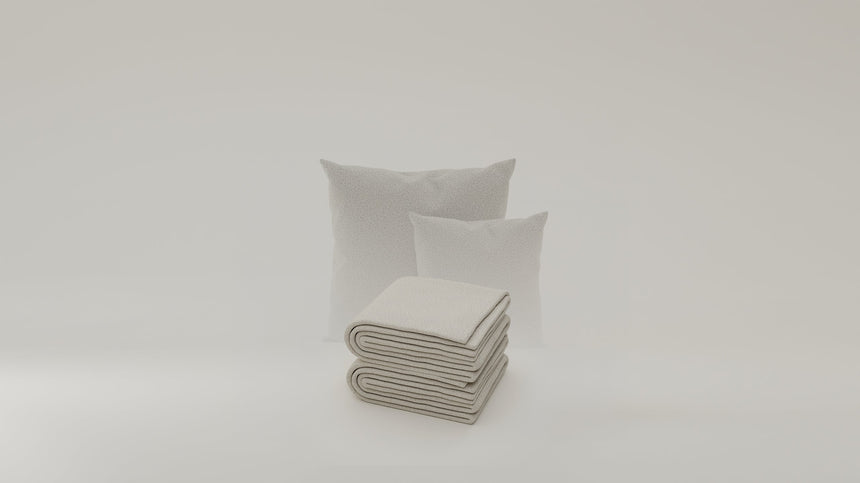 Ensemble de coussins housse en tissu 8