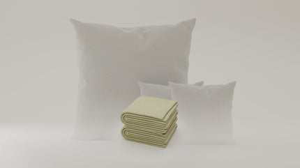 Ensemble de coussins housse en tissu 10