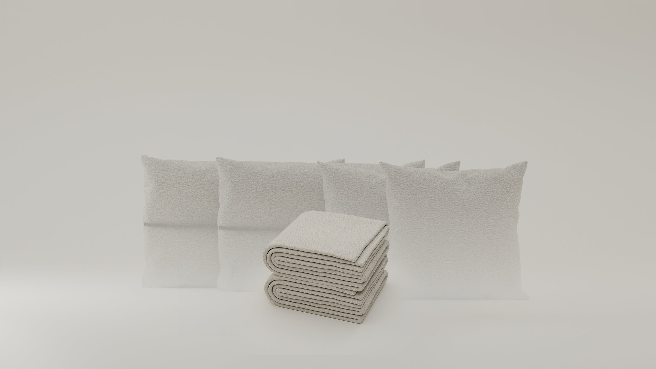 Housse de coussin en tissu set 12