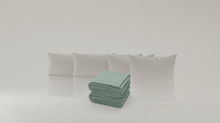 Housse de coussin en tissu set 12