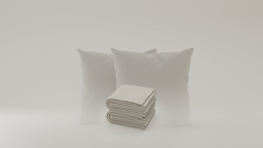 Set de coussins housse en tissu 13