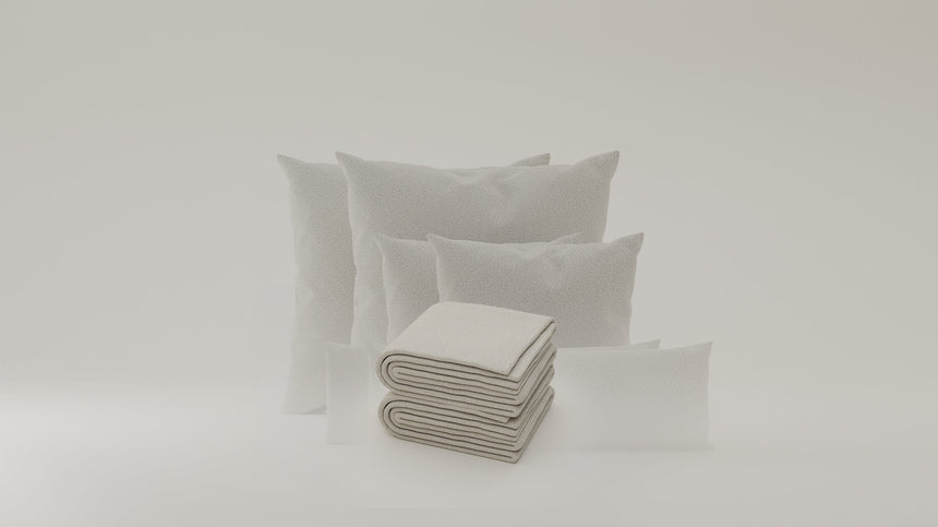 Set de coussins housse en tissu 14