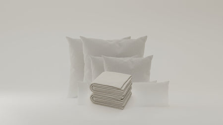 Fabric cover cushion set 14