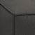 Dark-Grey-Linea / Piedi in metallo da 18 cm
