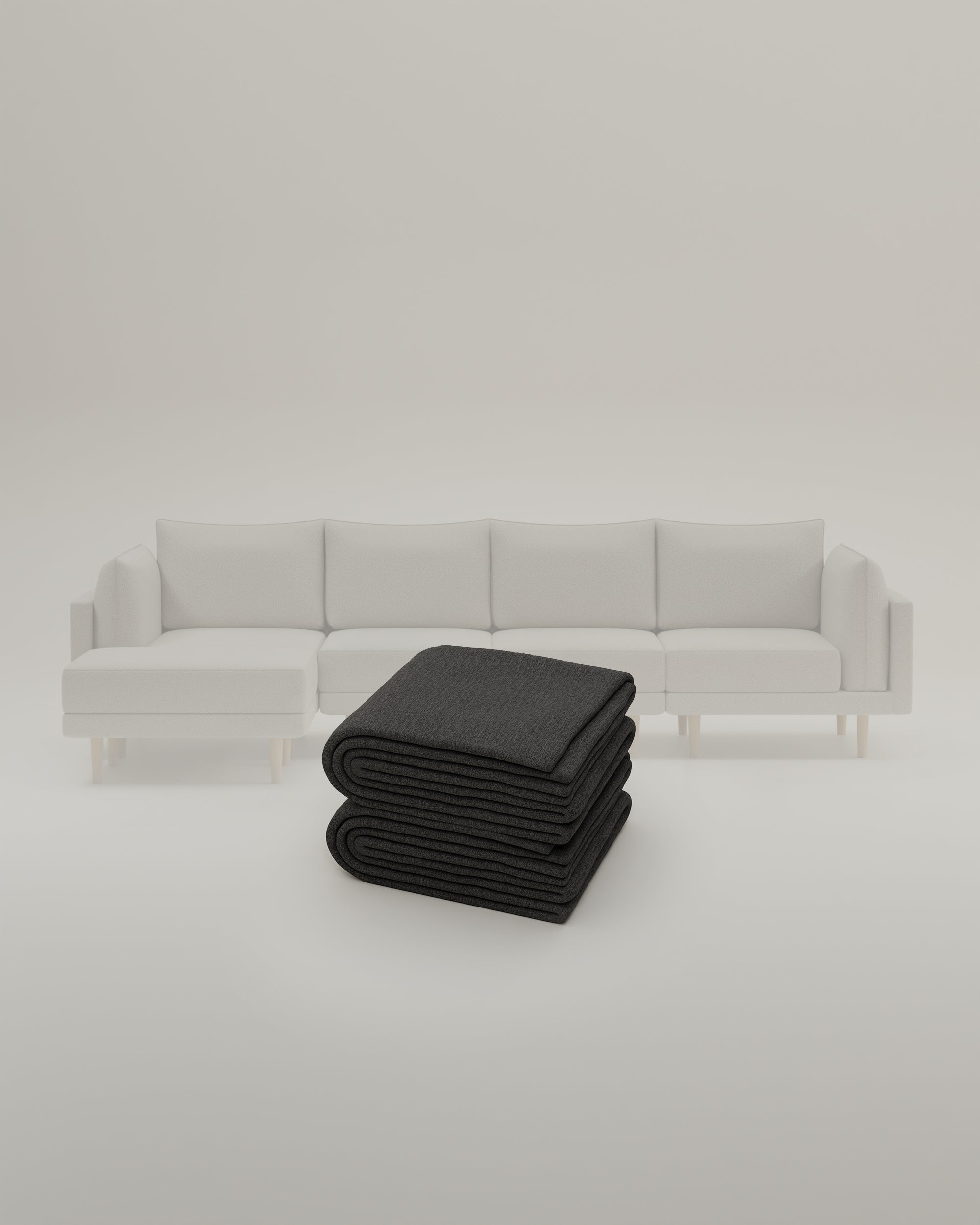 Stoffbezug - Modulares Sofa Donna Ecksofa XL
