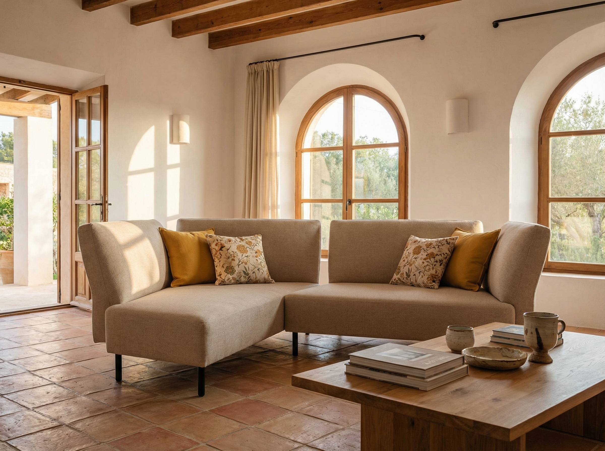 Modular sofa Mike with sleep function