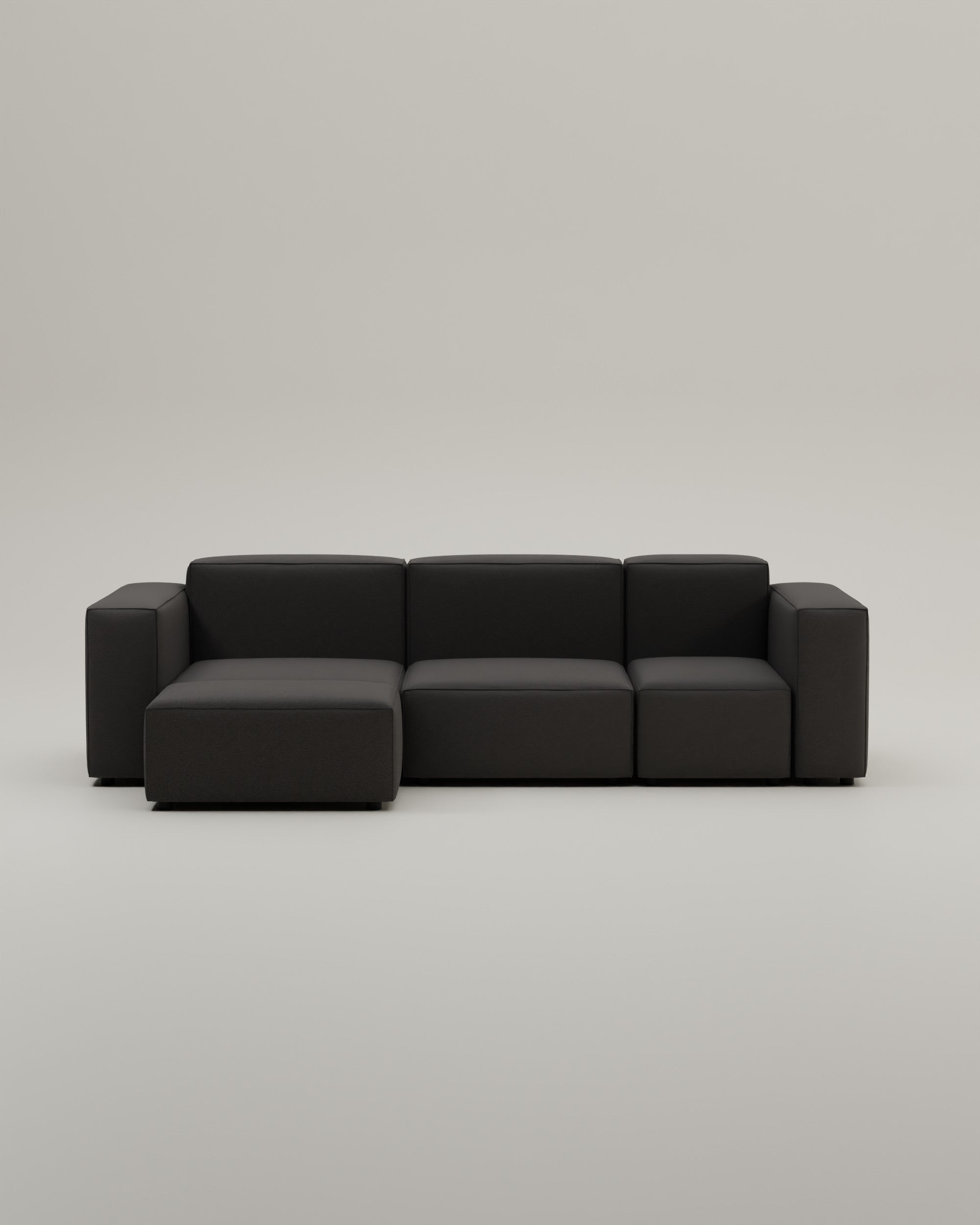 Harvey 4-seater mini modular corner sofa with sleep function