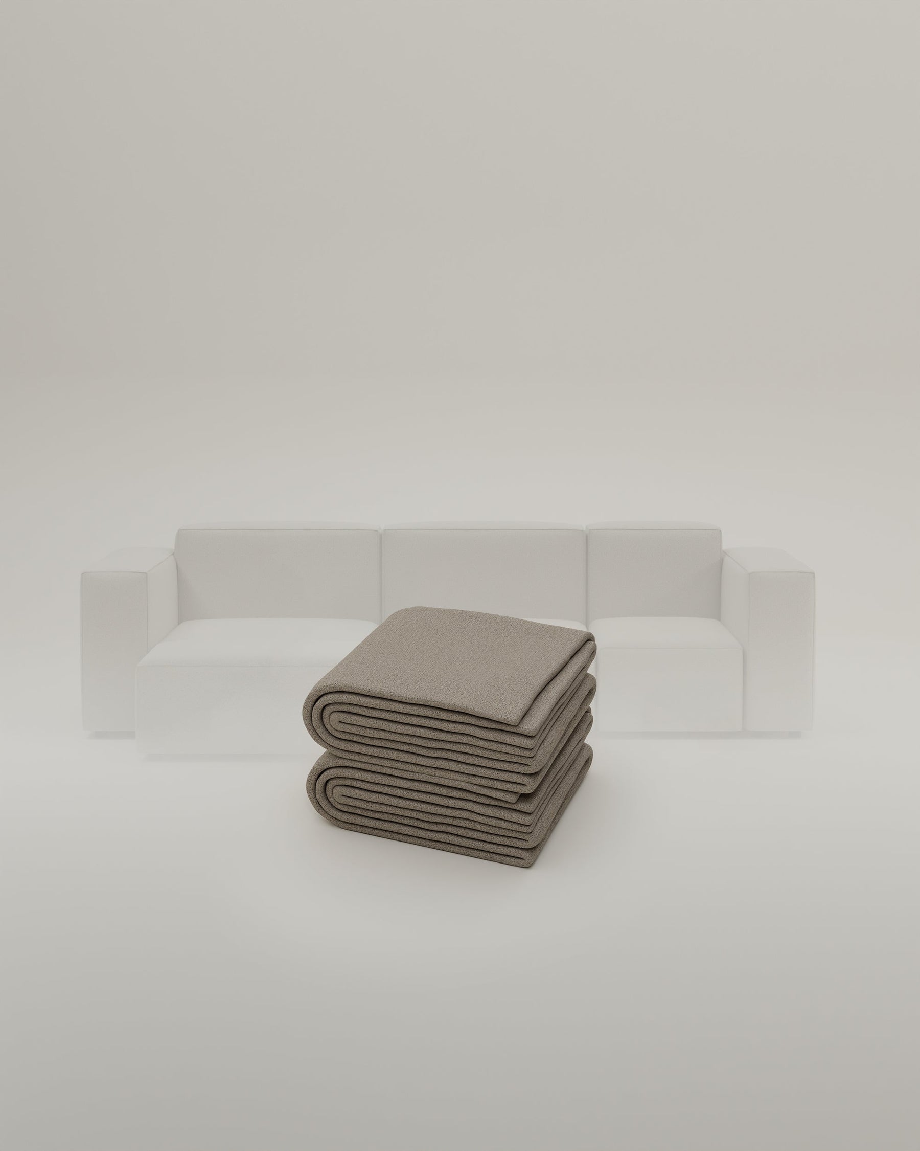 Rivestimento in tessuto - Mini divano angolare componibile Harvey a 4 posti con funzione letto