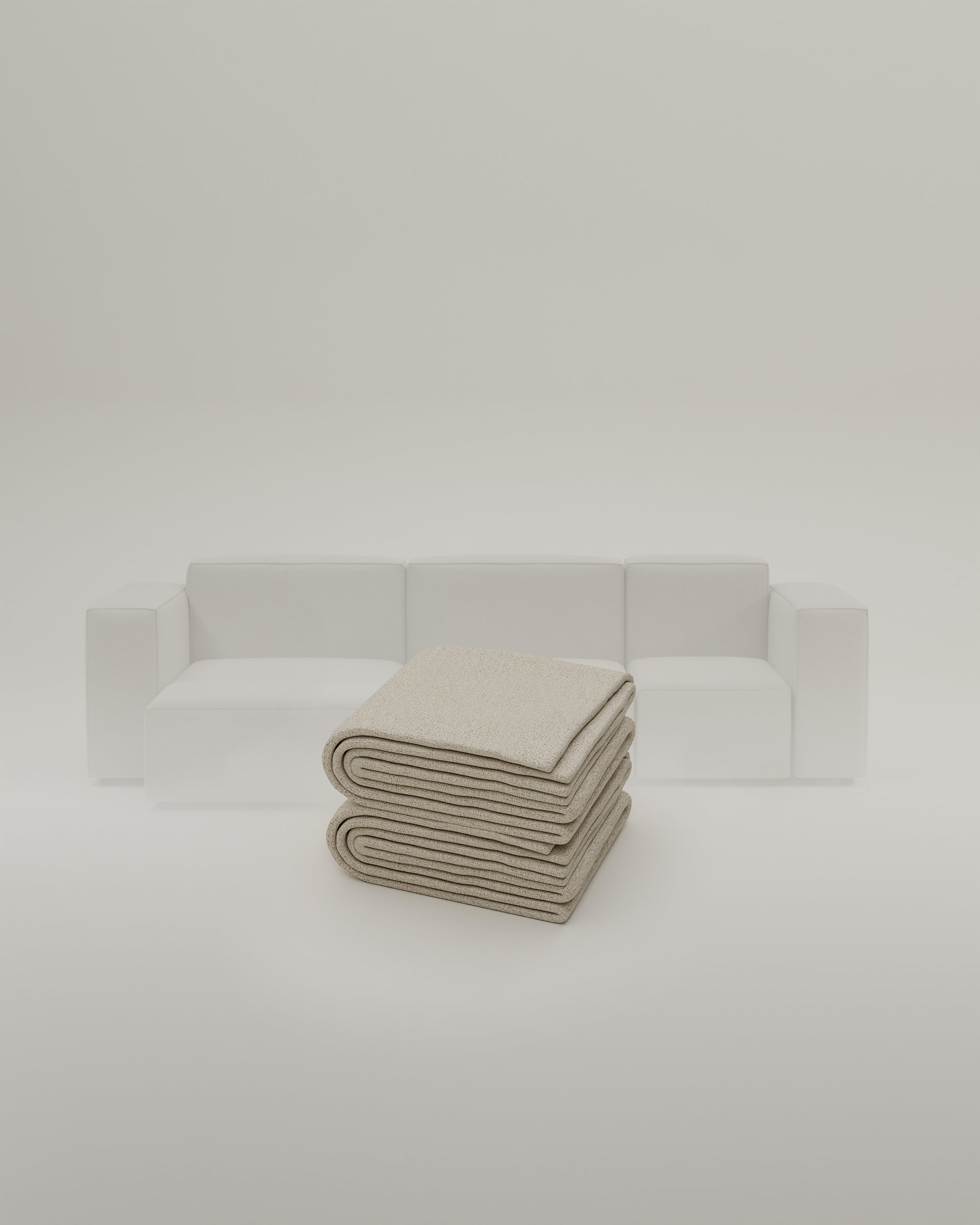 Fabric cover - Modular corner sofa Harvey 4-seater mini with sleeping function