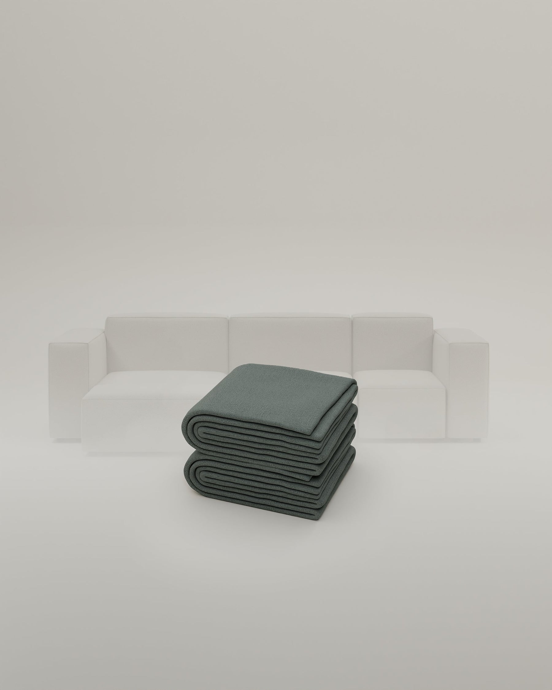 Rivestimento in tessuto - Mini divano angolare componibile Harvey a 4 posti con funzione letto