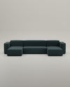Modulares Sofa Harvey U-Form / Wohnlandschaft mit Schlaffunktion