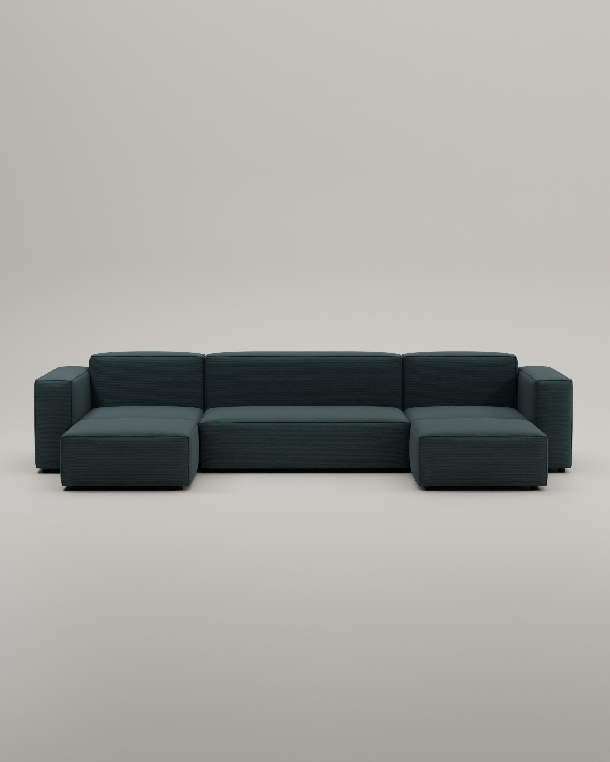 Modulares Sofa Harvey U-Form / Wohnlandschaft mit Schlaffunktion
