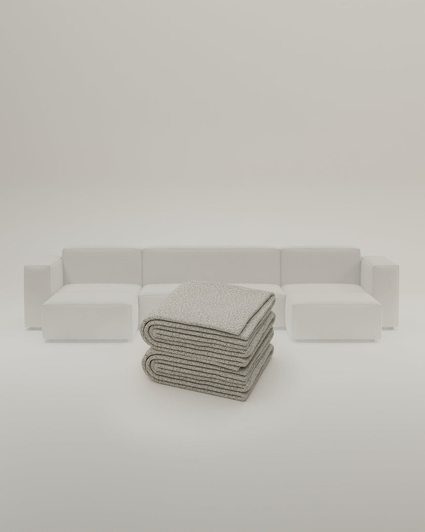 Stoffbezug - Modulares Sofa Harvey U-Form / Wohnlandschaft