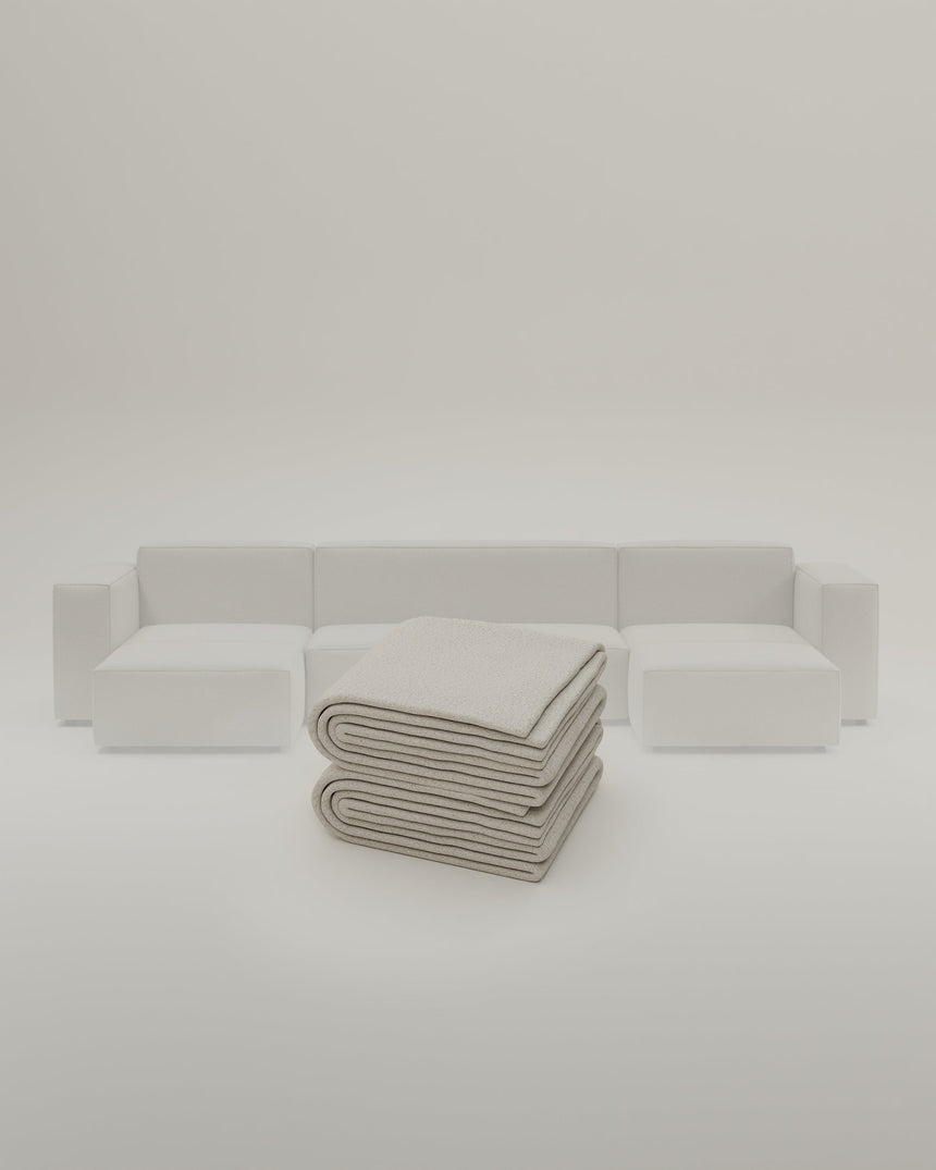 Stoffbezug - Modulares Sofa Harvey U-Form / Wohnlandschaft