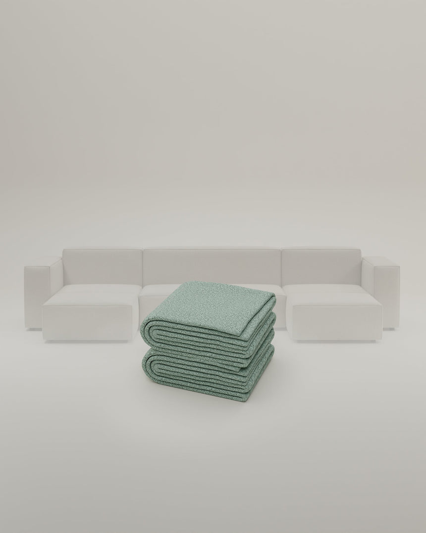 Stoffbezug - Modulares Sofa Harvey U-Form / Wohnlandschaft