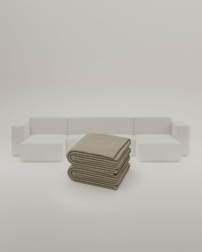 Stoffbezug - Modulares Sofa Harvey U-Form / Wohnlandschaft