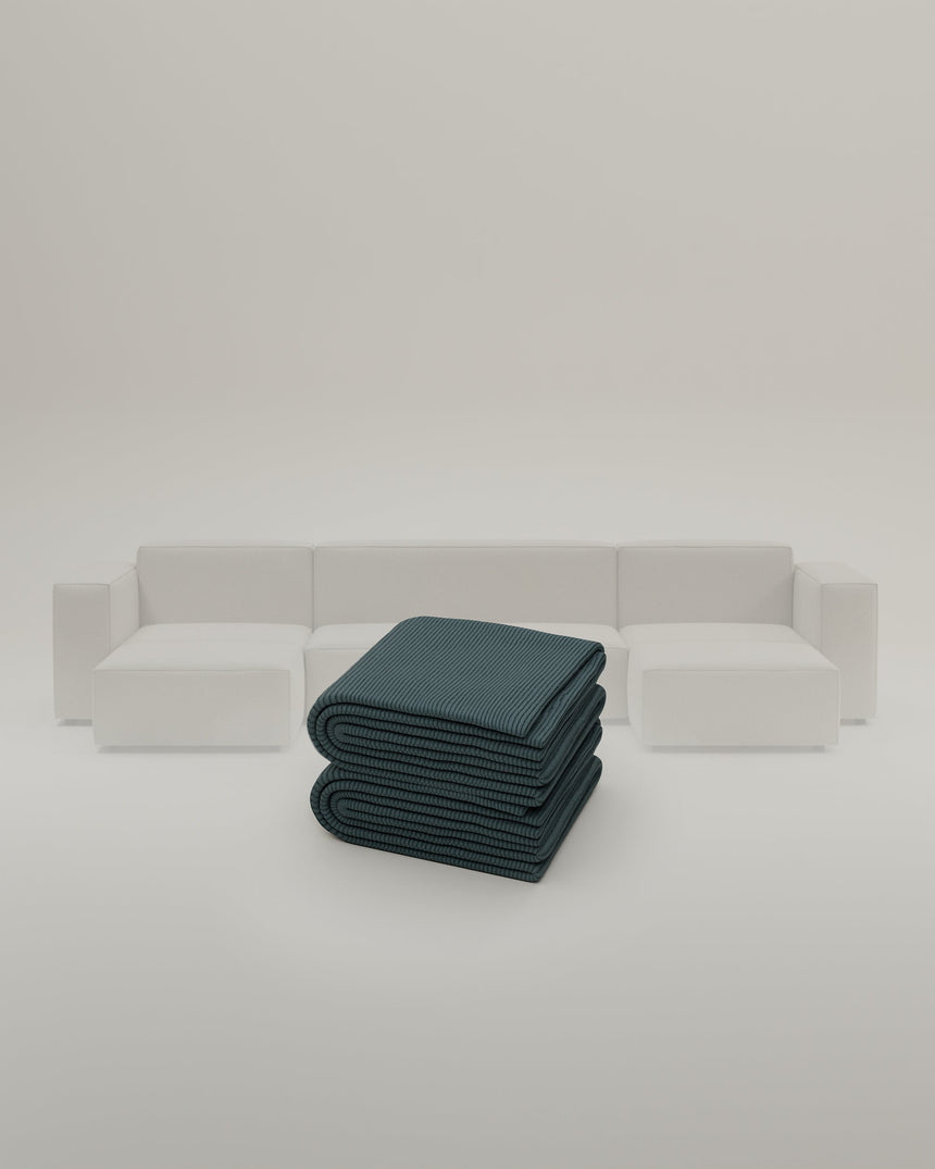 Stoffbezug - Modulares Sofa Harvey U-Form / Wohnlandschaft