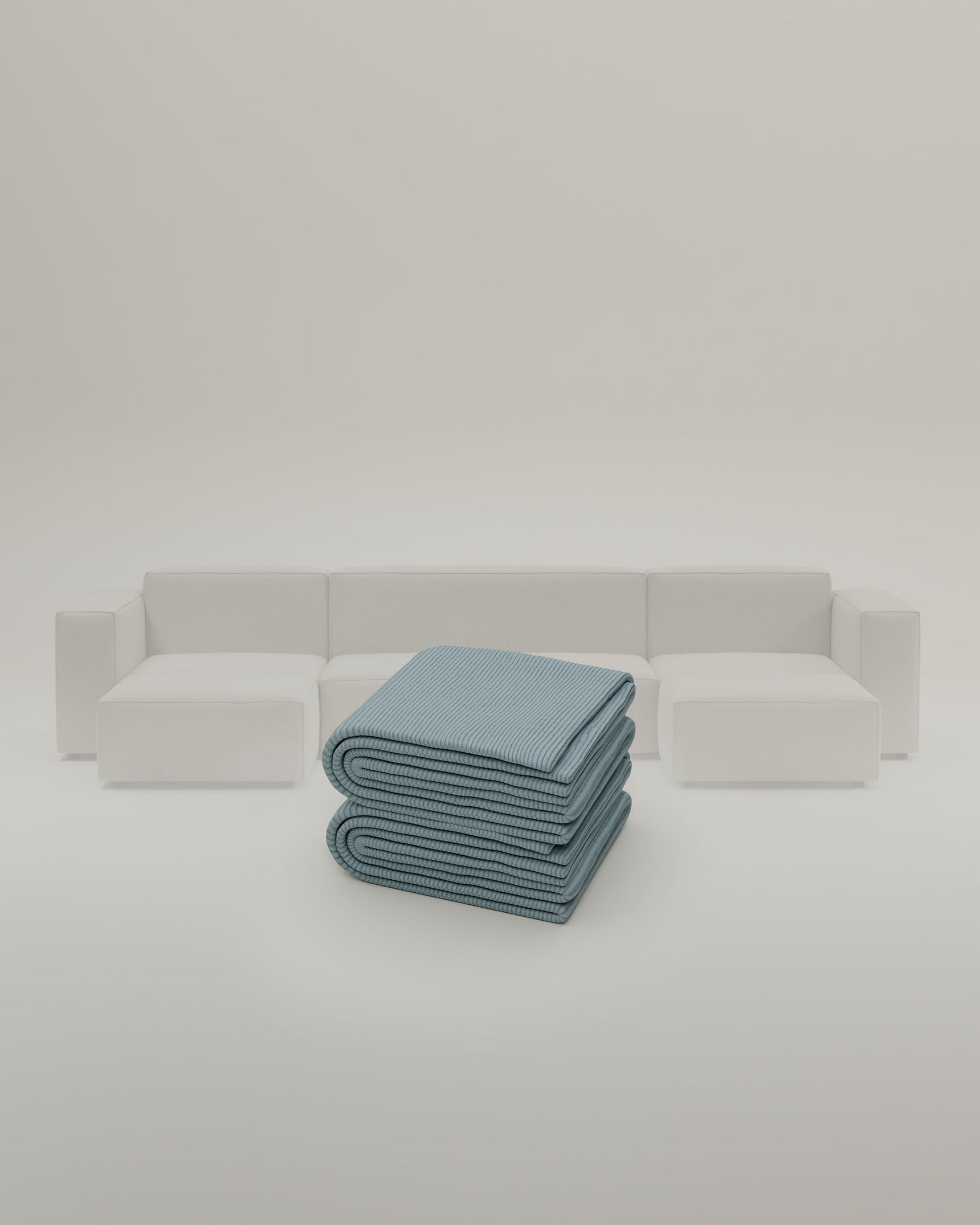 Housse en tissu - Canapé modulable Harvey U-Form / Paysage vivant