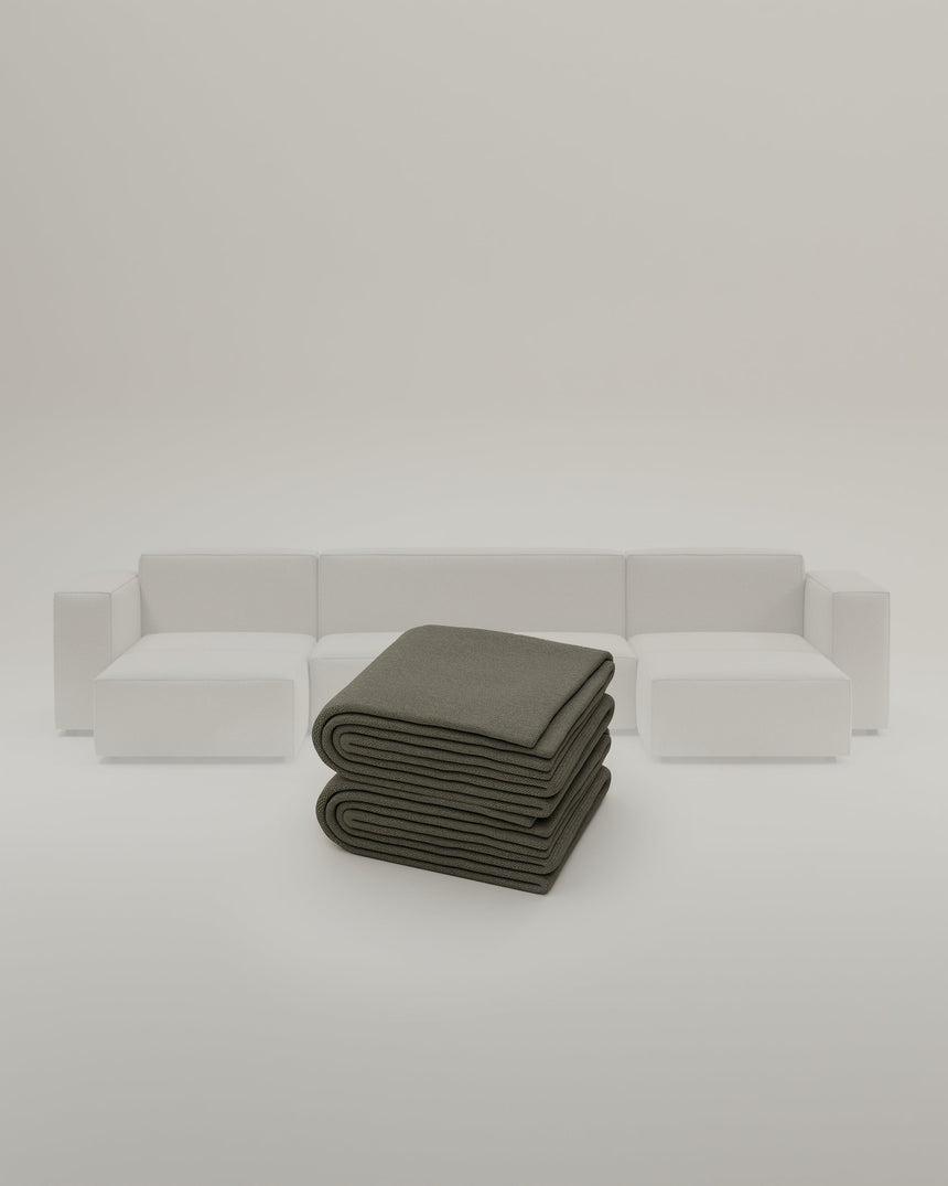 Stoffbezug - Modulares Sofa Harvey U-Form / Wohnlandschaft
