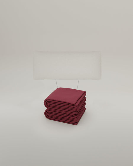Housse en tissu - appuie-tête avec couture