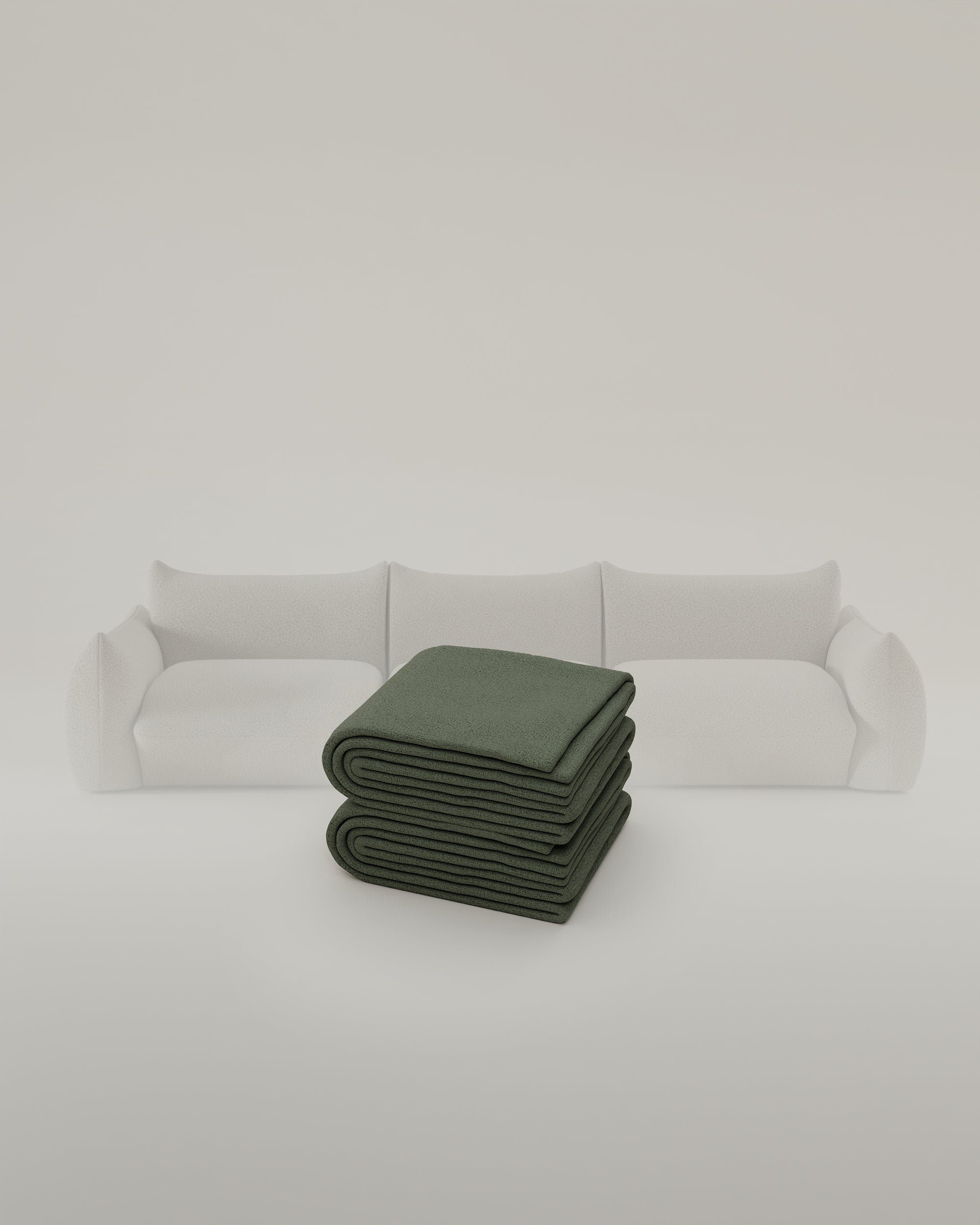 Rivestimento in tessuto - Divano modulare Luma 3 posti con funzione letto