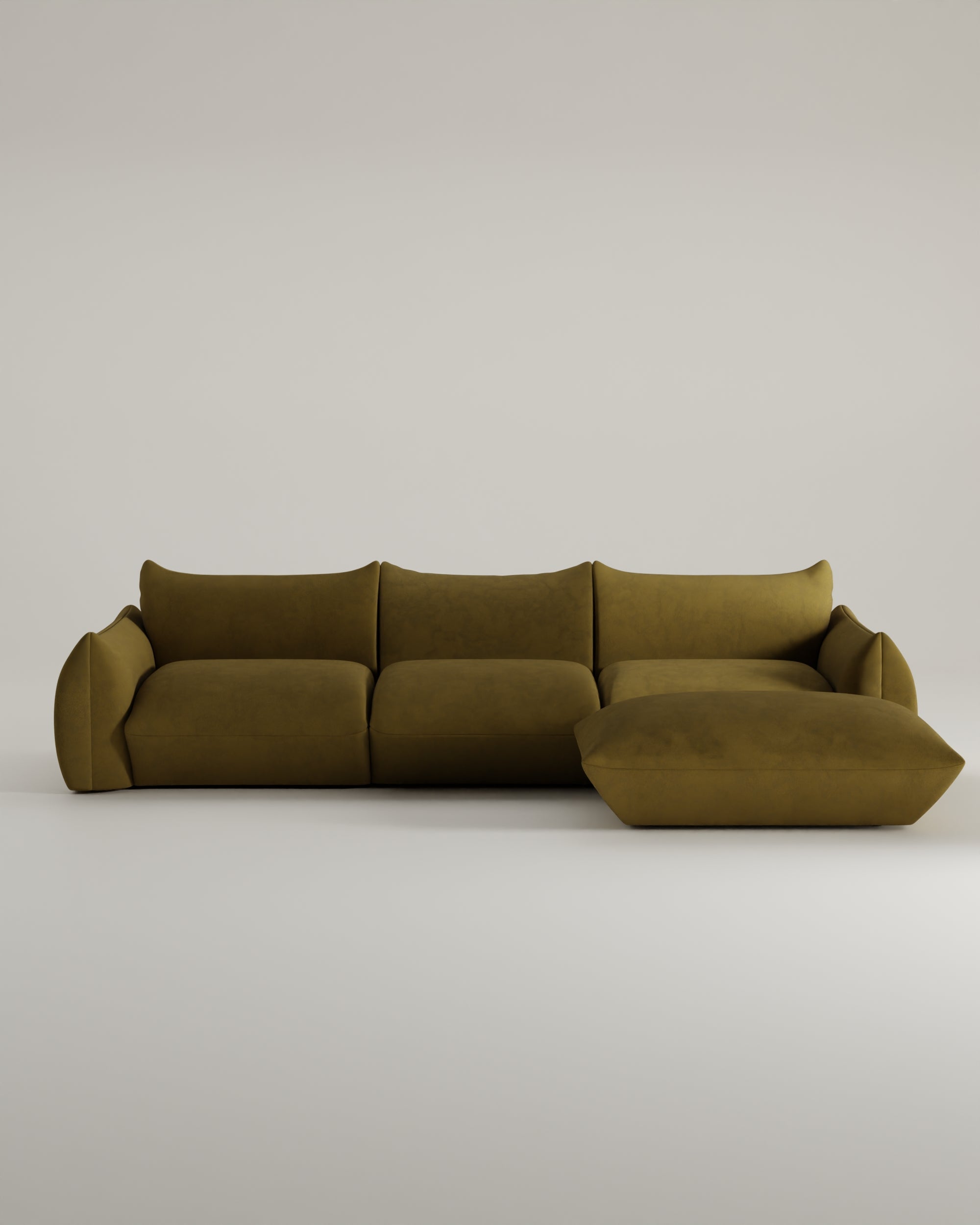 Modular sofa Luma L 4-seater with sleep function